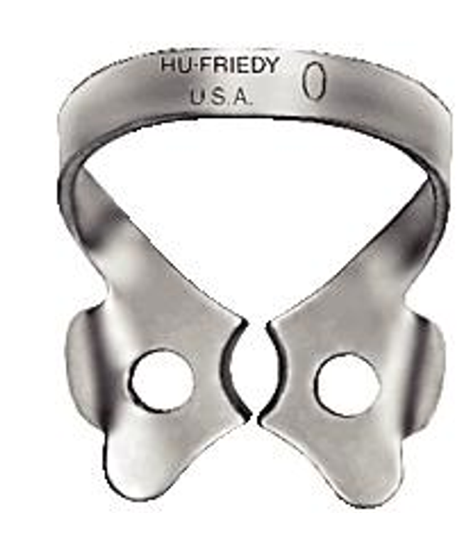 Hu-Friedy - Rubber Dam Clamp Satin Finish 0