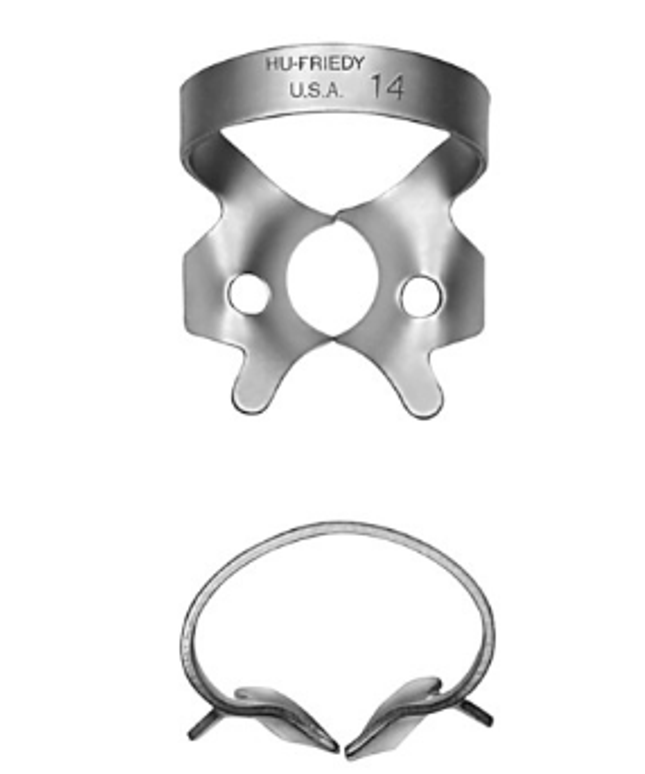 Hu-Friedy - Rubber Dam Clamps #14 molar