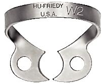 Hu-Friedy - Rubber Dam Clamp Satin Finish W2