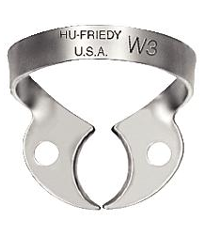 Hu-Friedy - Rubber Dam Clamp Satin Finish W3