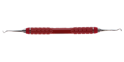 Hu-Friedy - Scaler #204S DE Sickle Scaler hdl #8 Resin, red