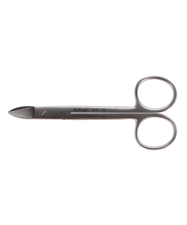 Hu-Friedy - Scissors Crown & Gold Curved