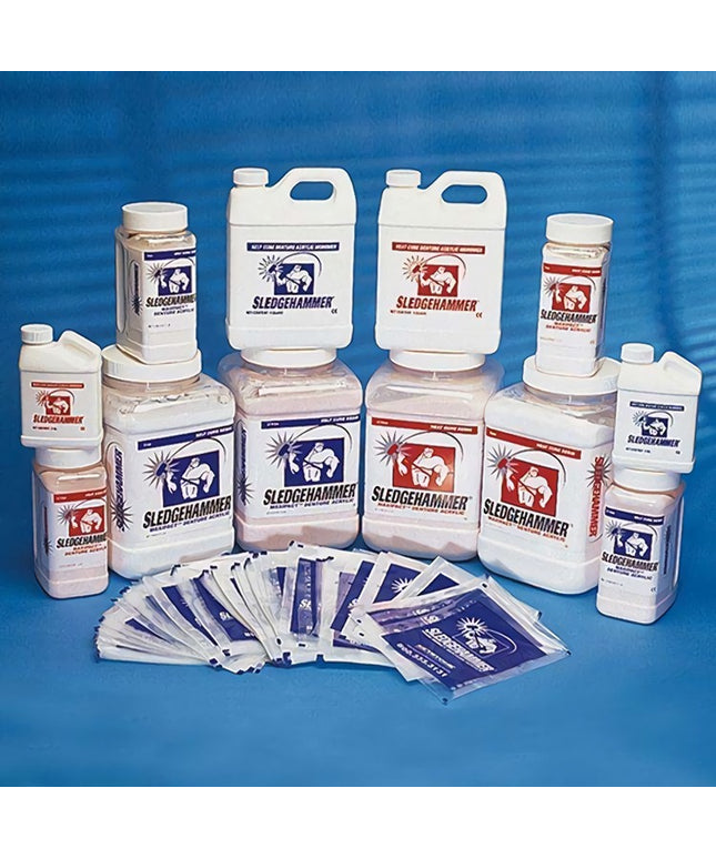 Keystone - Sledgehammer Self Cure Acrylic P/L - Clear 1Lb/8oz