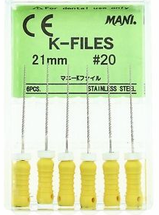 Mani - K-Flex Files 21mm #20 6/Bx
