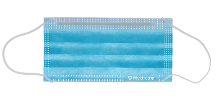 Medicom - Safe Mask Series Level 3 Ocean Surf 50/Bx
