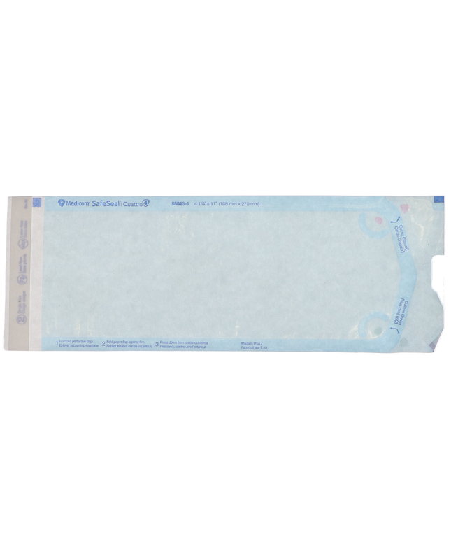 Medicom - SafeSeal Quattro Pouch 4.25x11 200/Bx