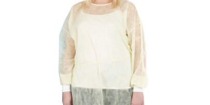Medicom - SafeWear Form-Fit Isolation Gown Yellow Regular 12/Pk