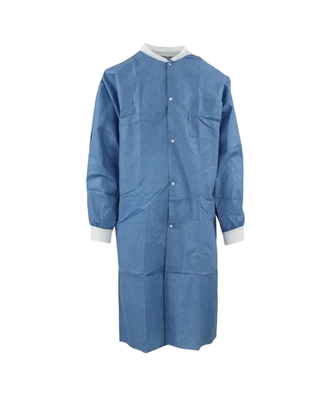 Medicom - SafeWear Hi-Perform Lab Coat Deep Blue Medium 12/Pk