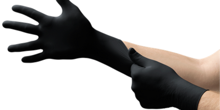 Microflex - MidKnight PF Nitrile Exam Medium 100/Bx