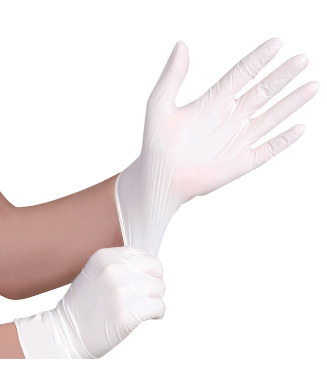 Tranquility PF Nitrile White Gloves X-Large 100/Bx