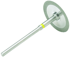 Miltex HP #915 Double Sided, Super Flex Diamond Disc, 7/8' diameter. Single Disc.