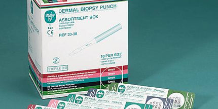 Biopsy Punch Disposable Assorted 50/Pk