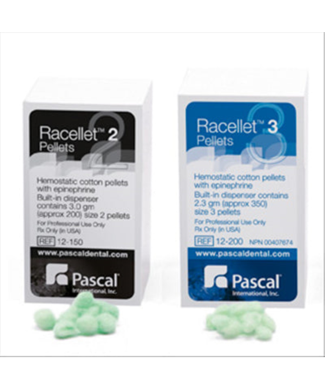 Pascal - Racellets Hemostatic Pellets #2 200/Box