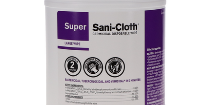 Super Sani-Cloth Large Wipes 160/Pk (1 Can)