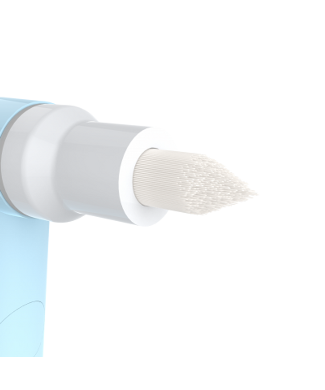 PerfectPearl Disposable Angles Dark Blue Pointed Brush 200/Pk