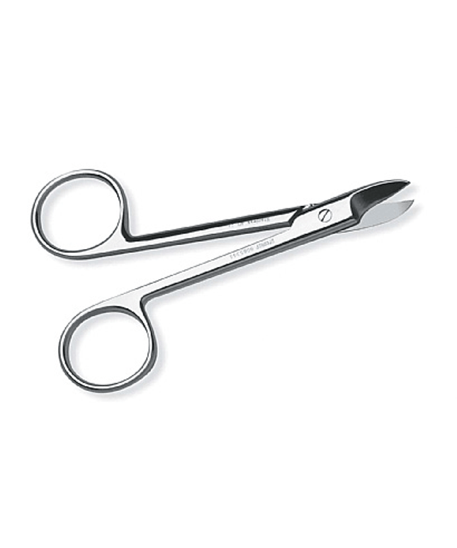 Premier - Scissor Crown Curved Sharp 4''