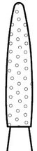 Two Striper Diamond FG 265.6.5C 5/Pk