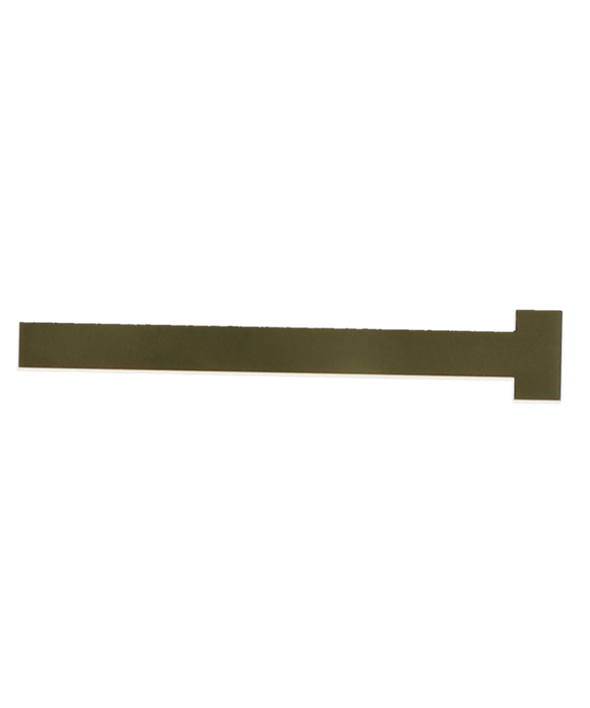 Bands, ?T? Type Brass  .002?/.05Mm Thick (Box Of 100) Straight - Narrow (5/32?)