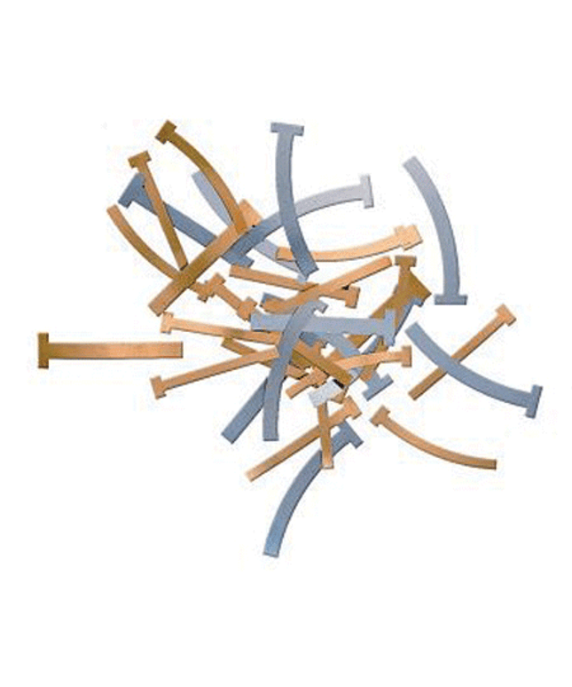 Bands, ?T? Type Brass  .002?/.05Mm Thick (Box Of 100) - Wide (1/4?)