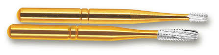 SS White - Great White Gold Carbide Burs 100/Pk GW #1