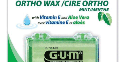 GUM Orthodontic Wax Mint 24/Bx, 724PD