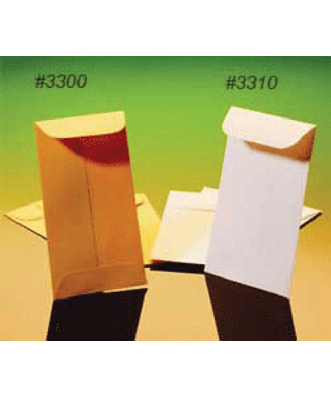 Temrex - Coin Envelopes Kraft, #3 X-Ray Film Storage