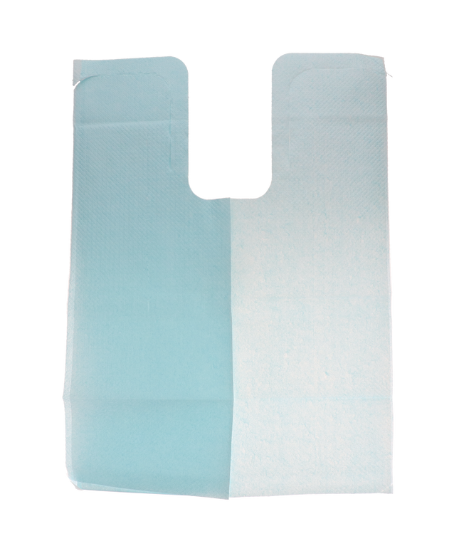 Tidi - Chainless Bib 18''x25'' Blue 250/Cs