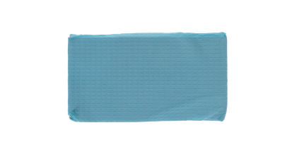 Tidi - Contour Neck Bib 17x18 2 Ply Blue 500/Cs