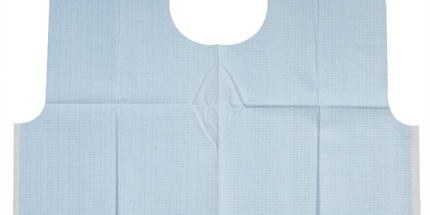 Tidi - Oral Surgery Bibs X-Large 29"x42" Blue 50/Cs