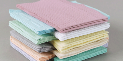 Tidi - Bib 13''x18'' 2+1 Ply 500/Cs Green