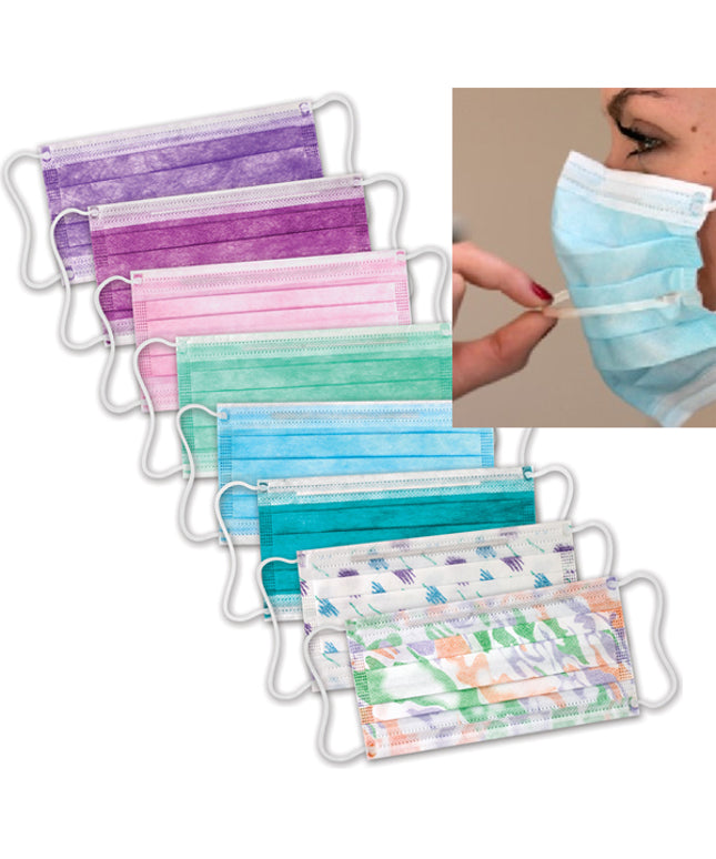 ValuMax - ArchAway Double-Seal Sensitive Mask 50/Bx ASTM 2 - Plumeria