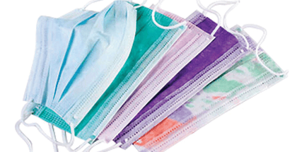 Valumax - Extra-Safe Ear-Loop Masks Lt. Pink 50/Box
