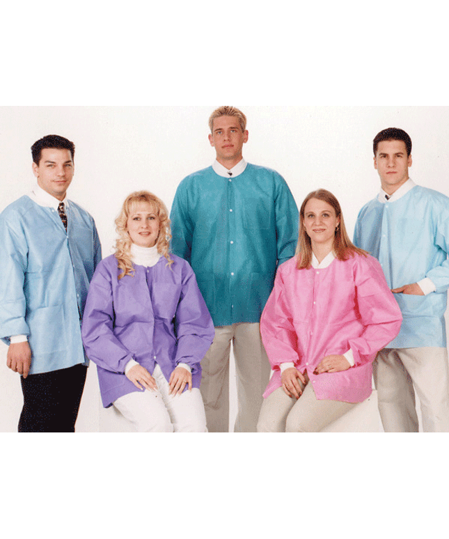 Extra-Safe Jackets Tan M 10/Pk