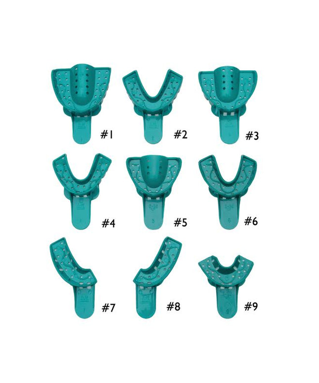 Vista - Plastic Impression Tray #8 UL/LR 12/Pk