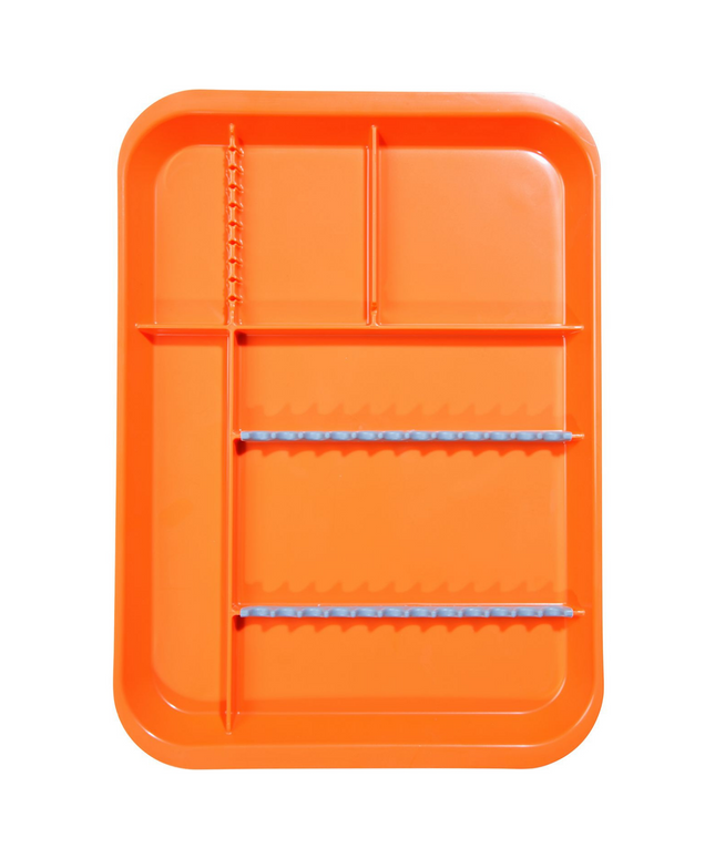 Zirc - B-Lok Divided Tray Orange