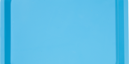 Zirc - B-Lok Flat Tray Vibrant Blue
