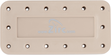 Zirc - Bur Block 14 Hole Beige