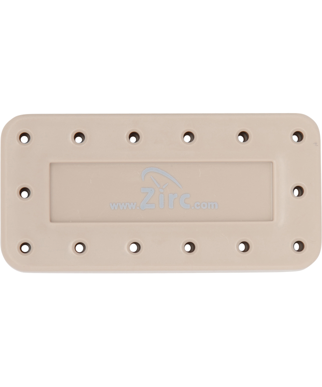 Zirc - Bur Block 14 Hole Beige