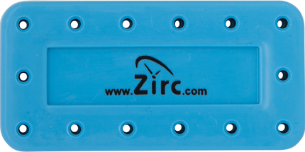 Zirc - Bur Block 14 Hole Vibrant Blue