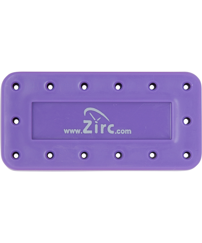 Zirc - Bur Block 14 Hole Vibrant Purple