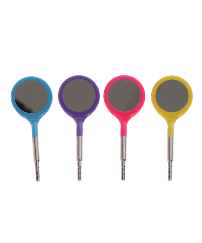 Crystal Mirror Double Sided #4 CS Neon Assorted 4/Pk