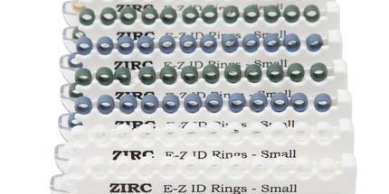Zirc - EZ ID Instrument Rings Classic Small 200/Pk