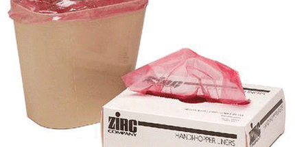 Zirc - Handi-Hopper Liners Clear 100/Bx