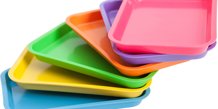 Zirc - Mini Tray Plastic White