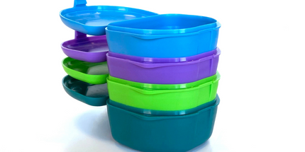 Zirc - Retainer Box 12/Pk 1.5'' Assorted Neon (Replaces 25R550)