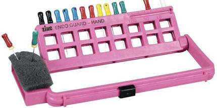 Zirc - Steri-Endo Guard - Hand 16-Hole Blue