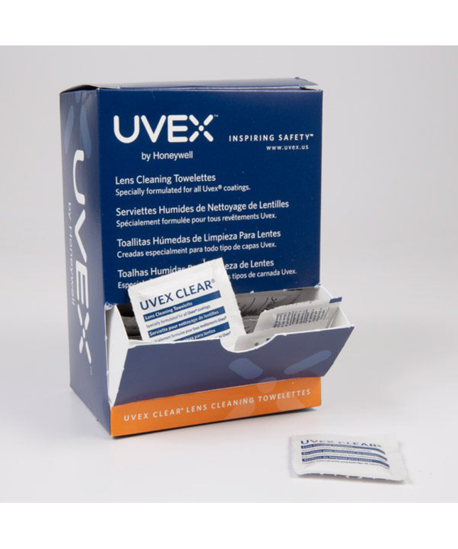 Hager - Uvex Lens Cleaning Wipes 100/Pk