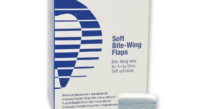 Hager - Softi-Flaps Foam Bite-Wing Tabs For Exact Positioning, Box Of 500