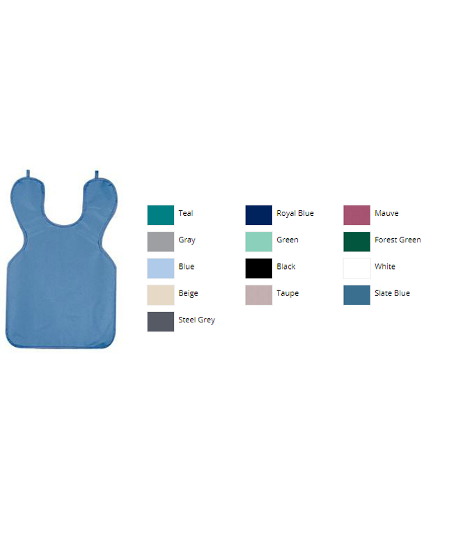 Palmero - X-Ray Vinyl Apron Adult .3mm Blue