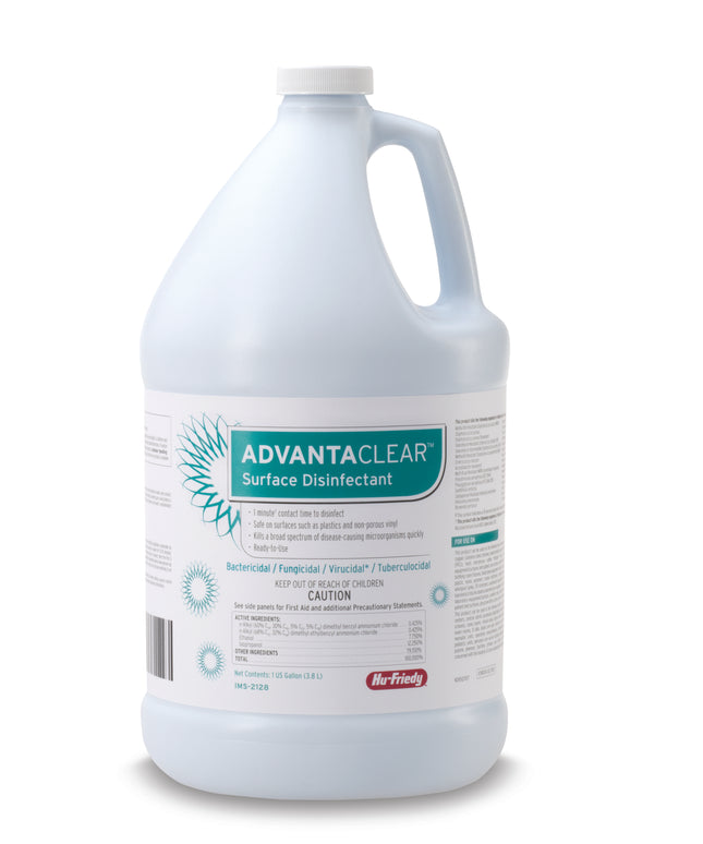 Hu-Friedy - AdvantaClear Surface Disinfectant Gallon